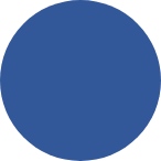 Blue circle illustration